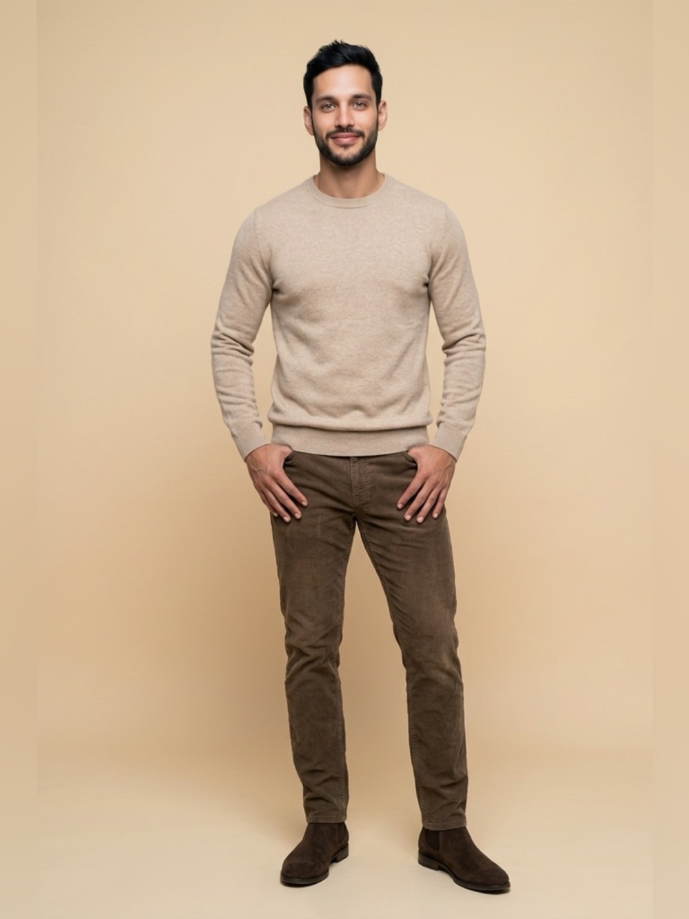 Everlane Uniform Straight Fit Corduroy Pants Tapenade Stretch Brown Mens 32x30